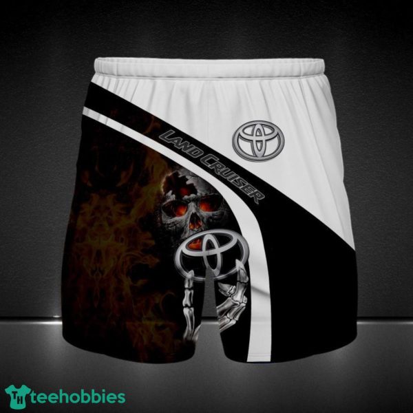 Toyota Landcruise Printing 3D Shorts Men Gift Sport Fans Gift