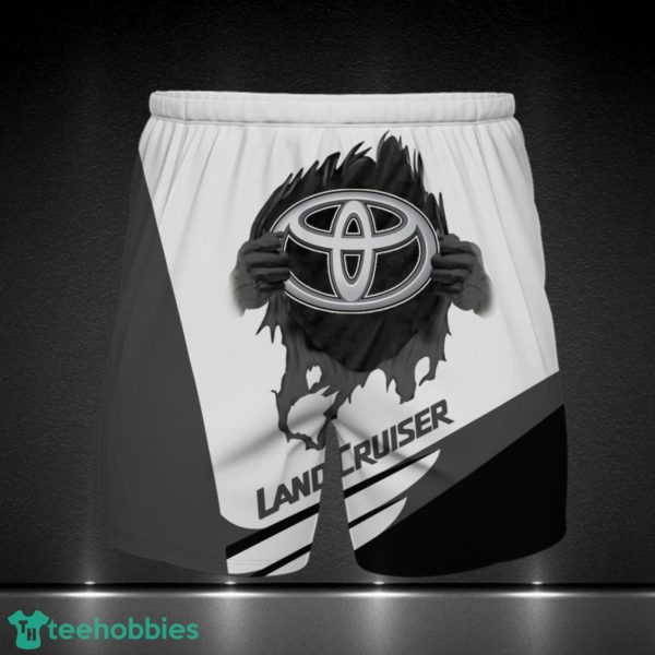 Toyota Land Cruiser Printing 3D Shorts Men Gift Sport Fans Gift