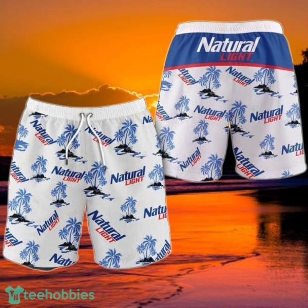 Tropical Palms Natural Light Hawaii Shorts