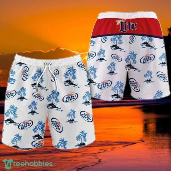 Tropical Palms Miller Lite Hawaii Shorts