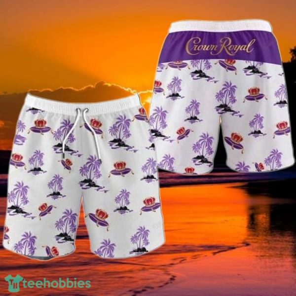 Tropical Palms Crown Royal Hawaii Shorts