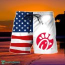 USA Flag Fourth Of July Chick-Fil-A Hawaiian Shorts