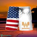 USA Flag Fourth Of July Whataburger Hawaiian Shorts