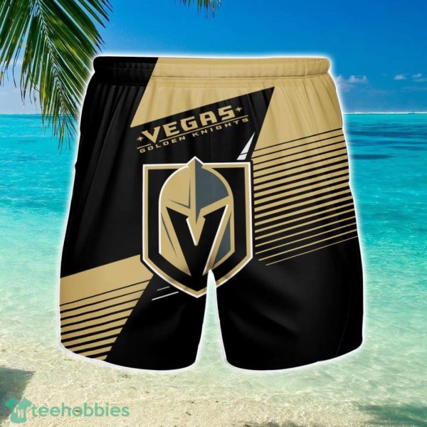 Vegas Golden Knights 3D Beach Shorts Summer Vacation Gift For Men