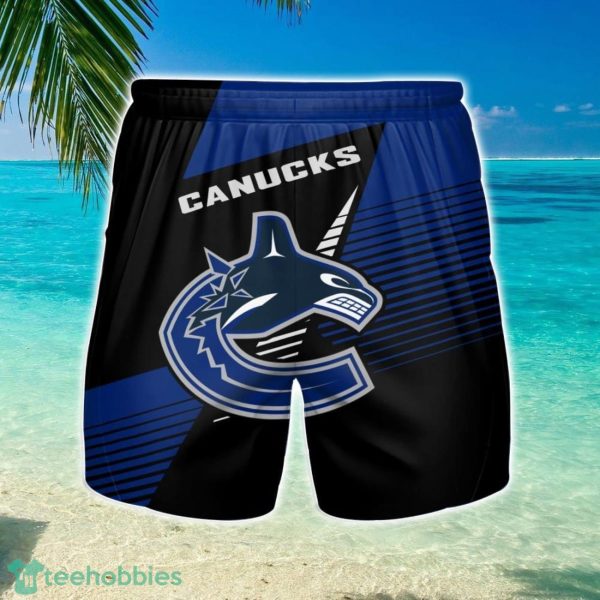 Vancouver Canucks 3D Beach Shorts Summer Vacation Gift For Men