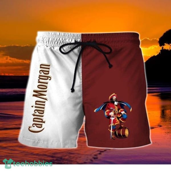 Vintage Captain Morgan Hawaiian Shorts