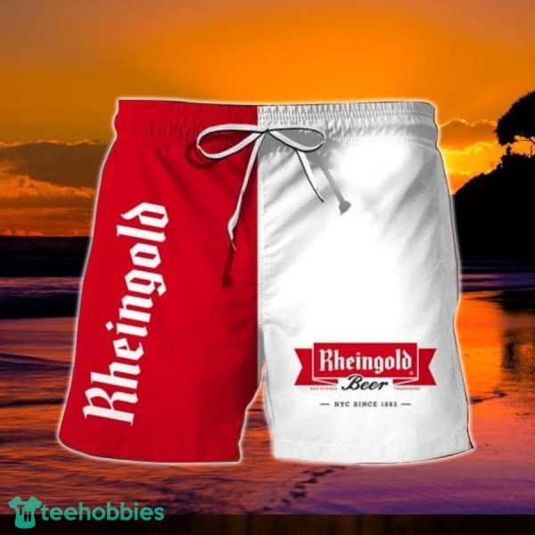 Vintage Rheingold Beer Hawaiian Shorts