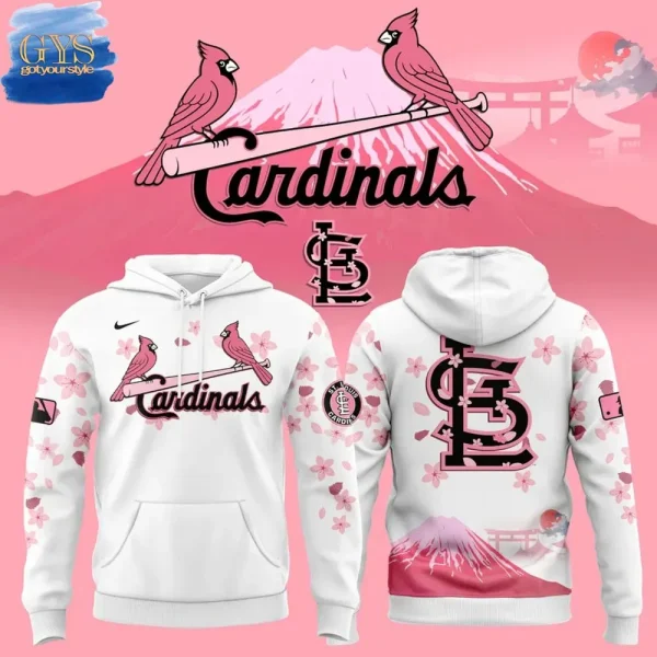 Cardinals Cherry Blossom Special Premium Edition Hoodie