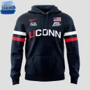 UConn Women's Basketball NCAA March Madness Blue Uniform Hoodie