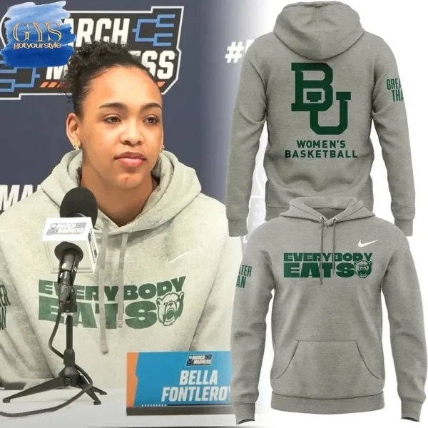 Baylor Bears Basketball Everybody Eats Limited Edition Hoodie