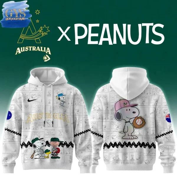 Australia Baseball x Snoopy World Baseball Classic Special Edition Hoodie