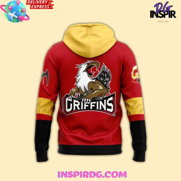Grand Rapids Griffins Beer City Hockey Night 2025 Hoodie - Image 3