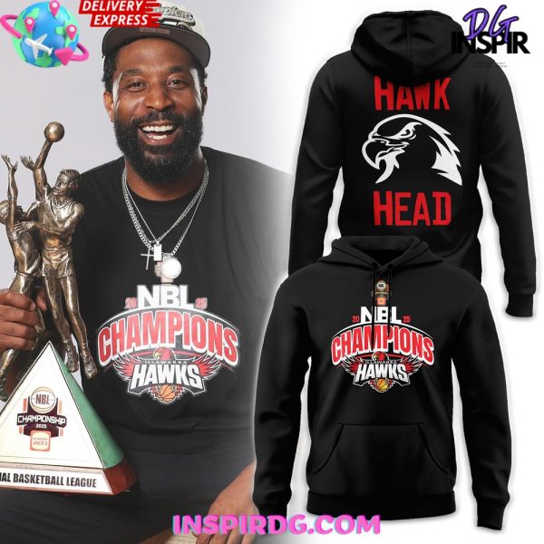 Illawarra Hawks NBL 2025 Champions Hoodie