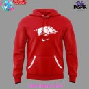 Arkansas Razorbacks Men's Basketball 2025 Red Hoodie