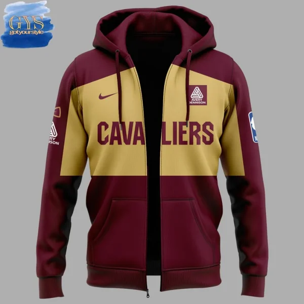 Cleveland Cavaliers Special New Edition 2025 Zip Hoodie - Image 2