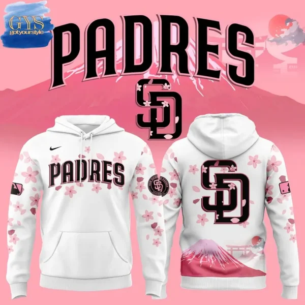 Padres Cherry Blossom Premium Special Edition Hoodie