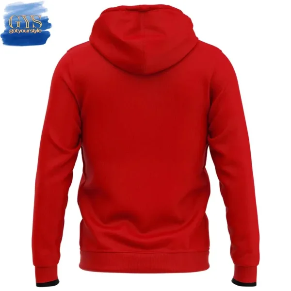 St. John’s Red Storm Red Black Uniform Limited Edition Hoodie - Image 3