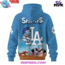 Los Angeles Dodgers MLB x The Smurfs Night Special Edition Hoodie