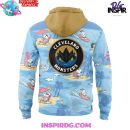 Cleveland Monsters Peanuts Summer Collection Hoodie