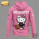 2025 Oklahoma City Thunder Basketball x Hello Kitty Night Hoodie - Pink