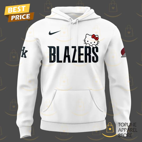 2025 Portland Trail Blazers x Hello Kitty Hoodie - Image 2