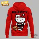 2025 Portland Trail Blazers x Hello Kitty Night Hoodie - Red