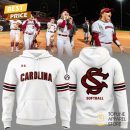 2025 South Carolina Gamecocks Softball Hoodie - White