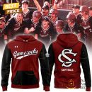 2025 South Carolina Gamecocks Softball Logo Hoodie - Red
