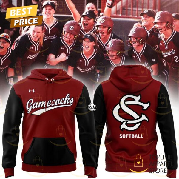 2025 South Carolina Gamecocks Softball Logo Hoodie - Red