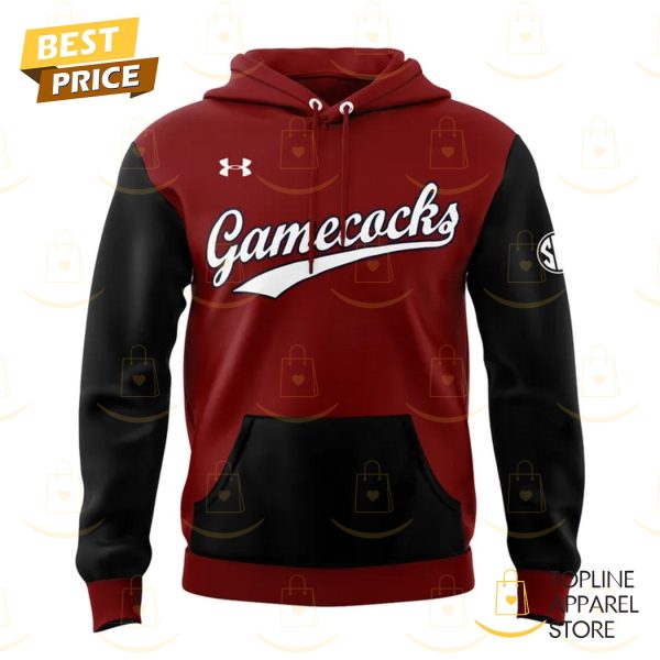 2025 South Carolina Gamecocks Softball Logo Hoodie - Red - Image 2