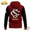 2025 South Carolina Gamecocks Softball Logo Hoodie - Red
