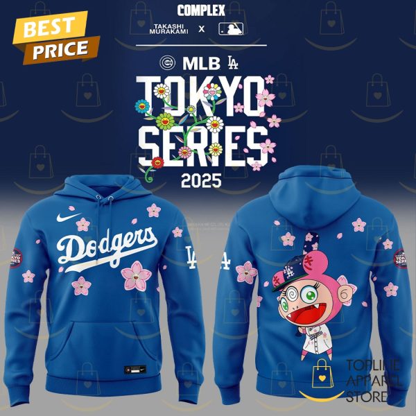 2025 Tokyo Series Los Angeles Dodgers Hoodie - Blue
