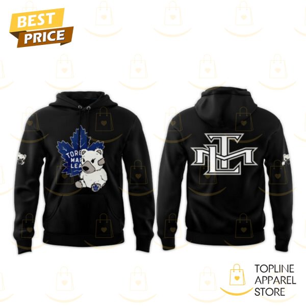 2025 Toronto Maple Leafs Black Hoodie - Image 2