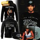 2PAC x Los Angeles Kings - Kings Never Die Hoodie - Black