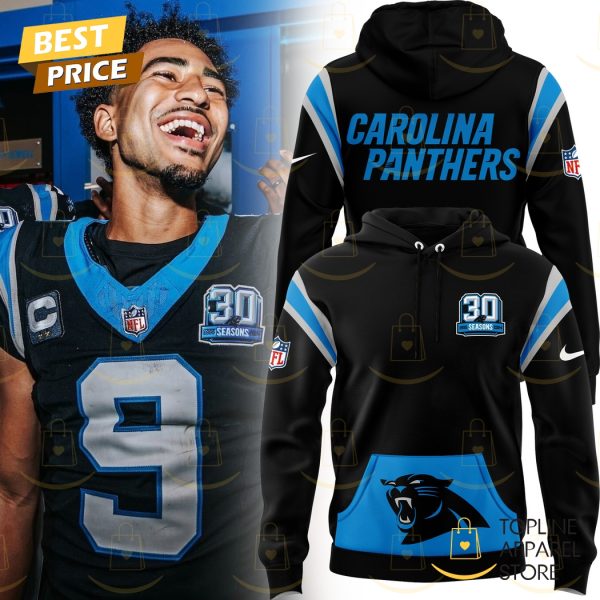 30 Season 1995-2024-2025 Carolina Panthers Hoodie