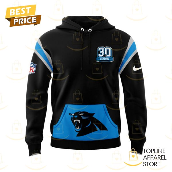 30 Season 1995-2024-2025 Carolina Panthers Hoodie - Image 2