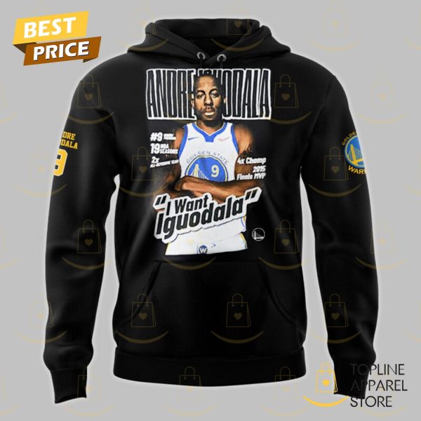 Andre Iguodala 9 Forever Golden State Warriors Hoodie - Image 2