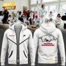 Arkansas Razorbacks Mens Basketball 2025 Zip Hoodie