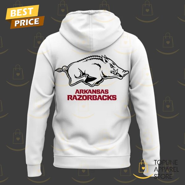 Arkansas Razorbacks Mens Basketball 2025 Zip Hoodie - Image 3