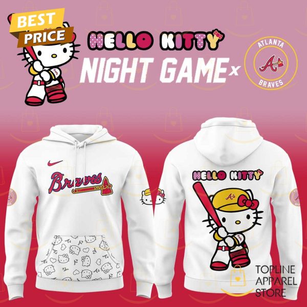 Atlanta Braves x Hello Kitty Night Game Hoodie