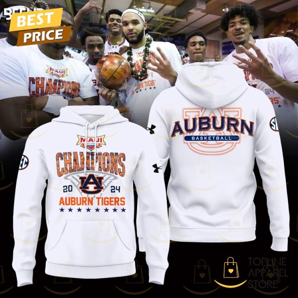 Auburn Tigers Men Basketball 2024-2025 Maui Invitational Champions Hoodie