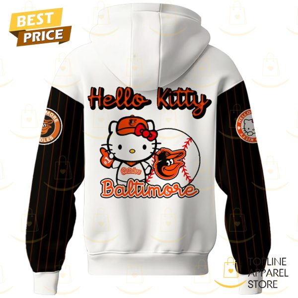 Baltimore Orioles x Hello Kitty 2025 Hoodie - Image 3