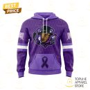 Bloomington Bison Hockey Fights Cancer 2025 Hoodie