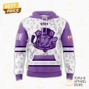 Bloomington Bison Hockey Fights Cancer 2025 Hoodie