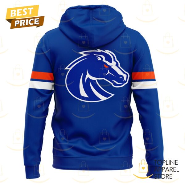 Boise State Broncos Football Team Hoodie - Blue - Image 3