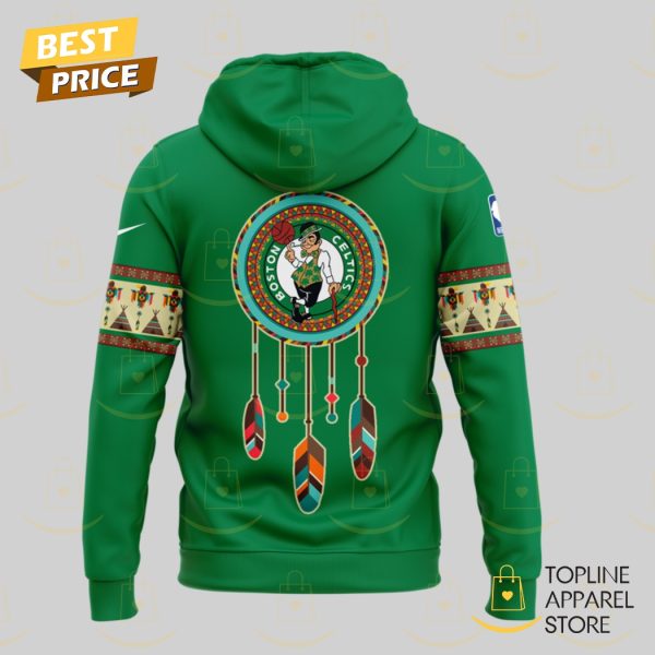 Boston Celtics Native American Heritage Month Hoodie - Image 3