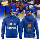 Buffalo Bills 2024-2025 AFC East Division Champions Chill Guy Hoodie