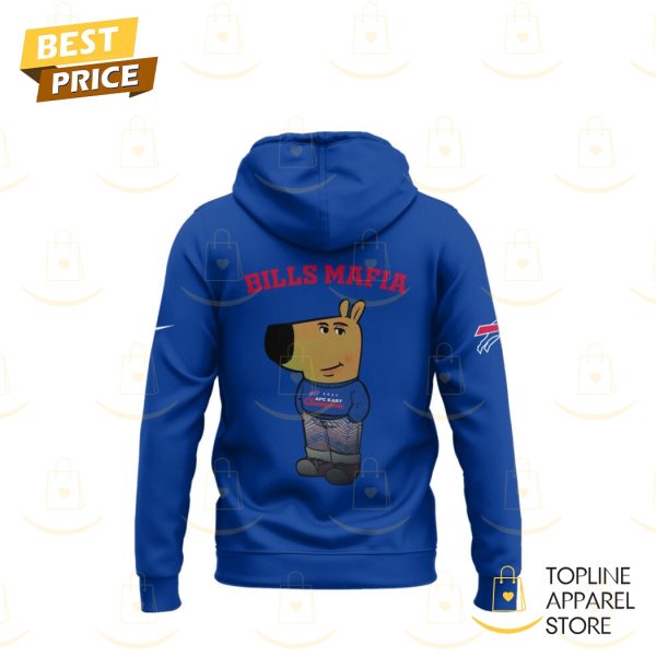 Buffalo Bills 2024-2025 AFC East Division Champions Chill Guy Hoodie - Image 3