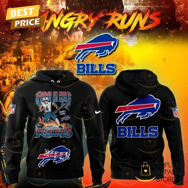 Buffalo Bills 2024-2025 Angry Runs James Cook Hoodie