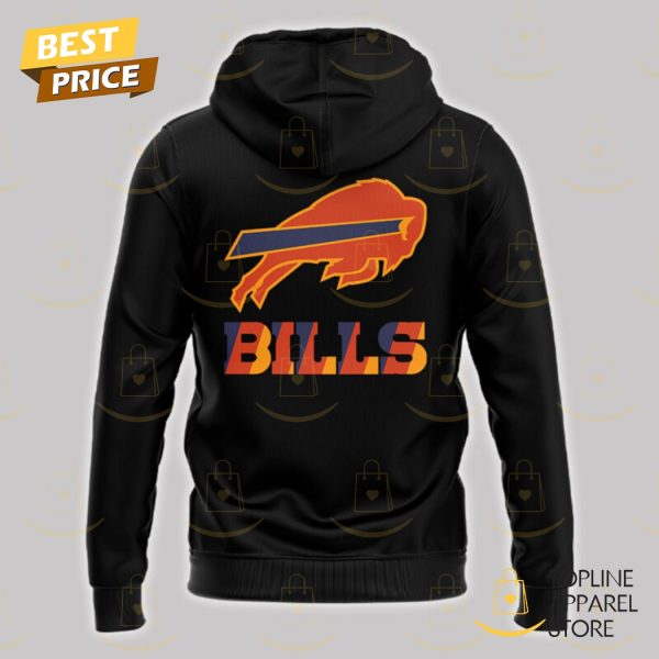 Buffalo Bills Fea 2025 Design Hoodie - Black - Image 3